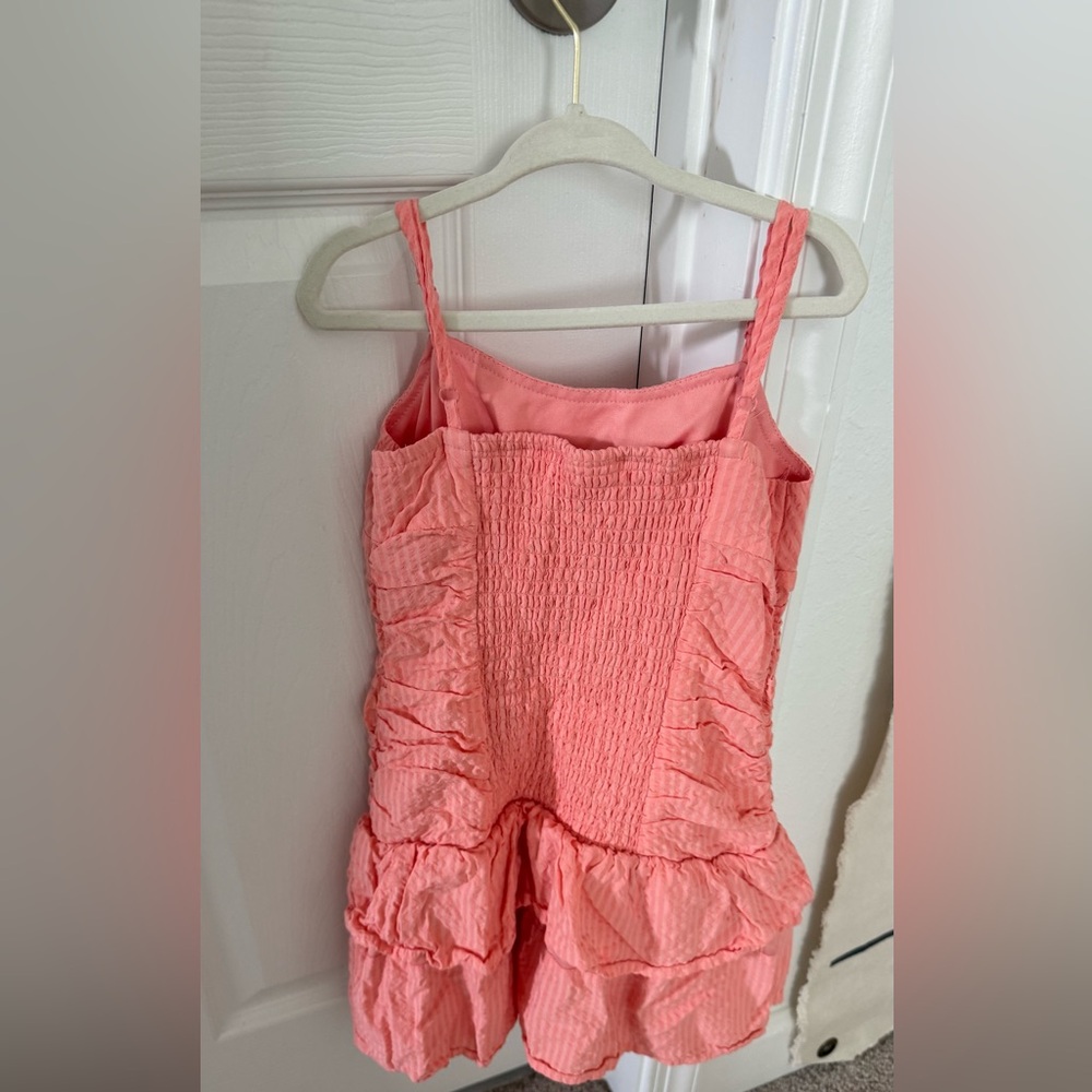 Art Class Pink Ruffled Dress - Picture 2 of 3